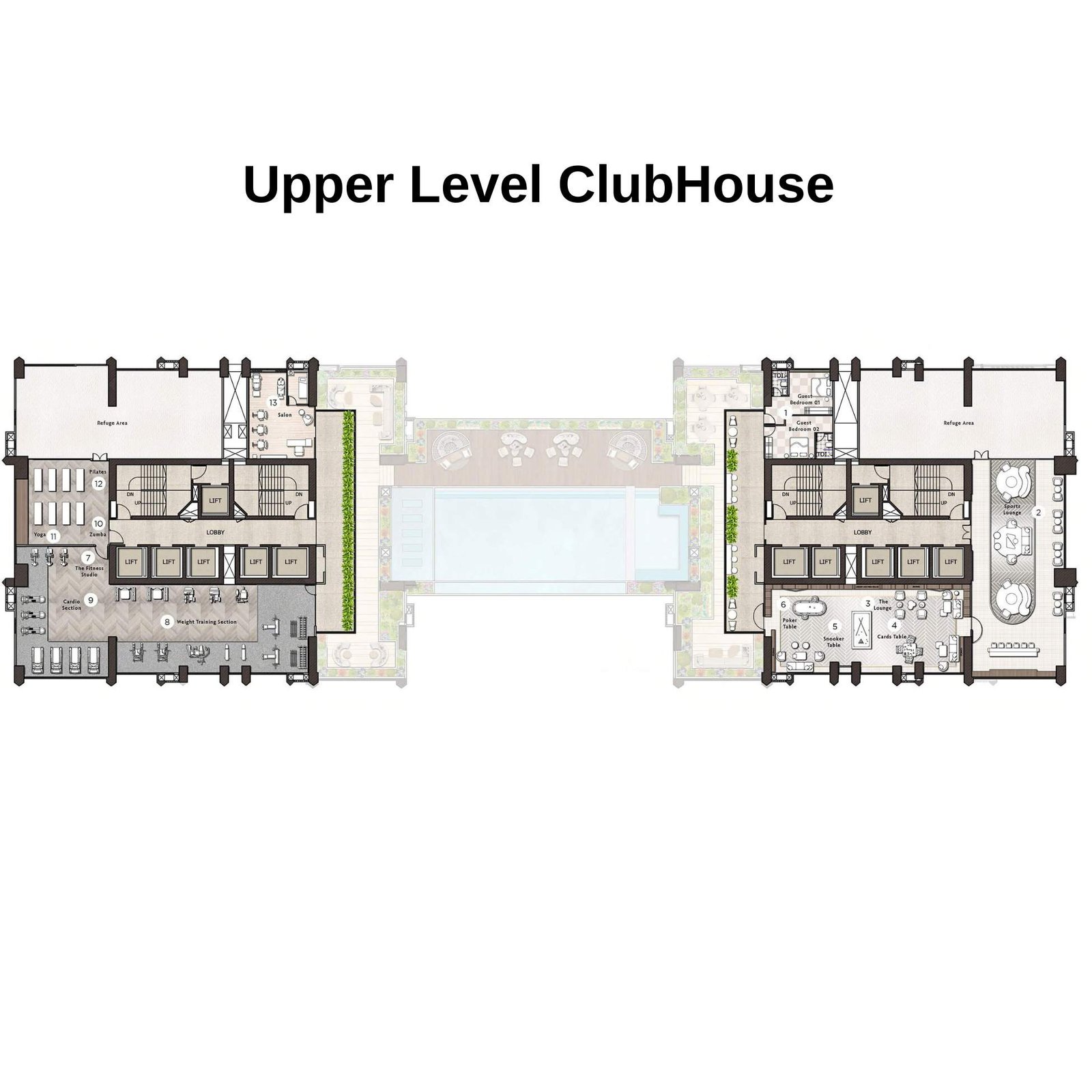 Aaradhya-Avaan-Floor-Plan-Upper-level-ClubHouse-2